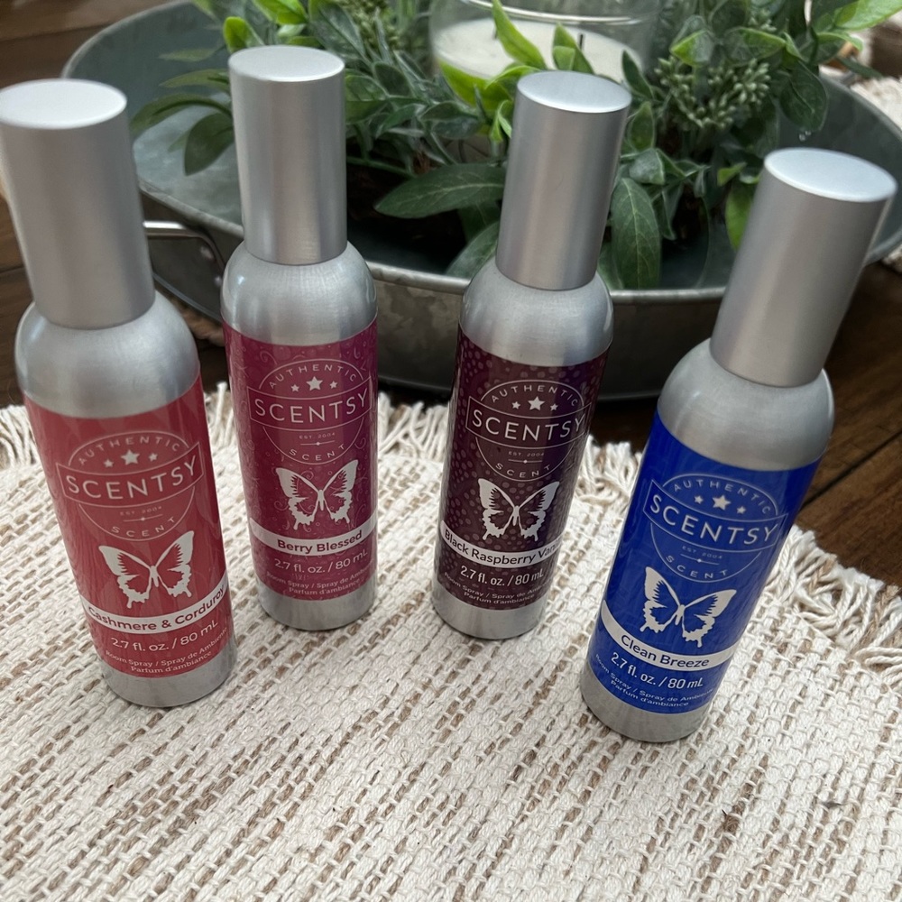 Brand new scentsy room sprays